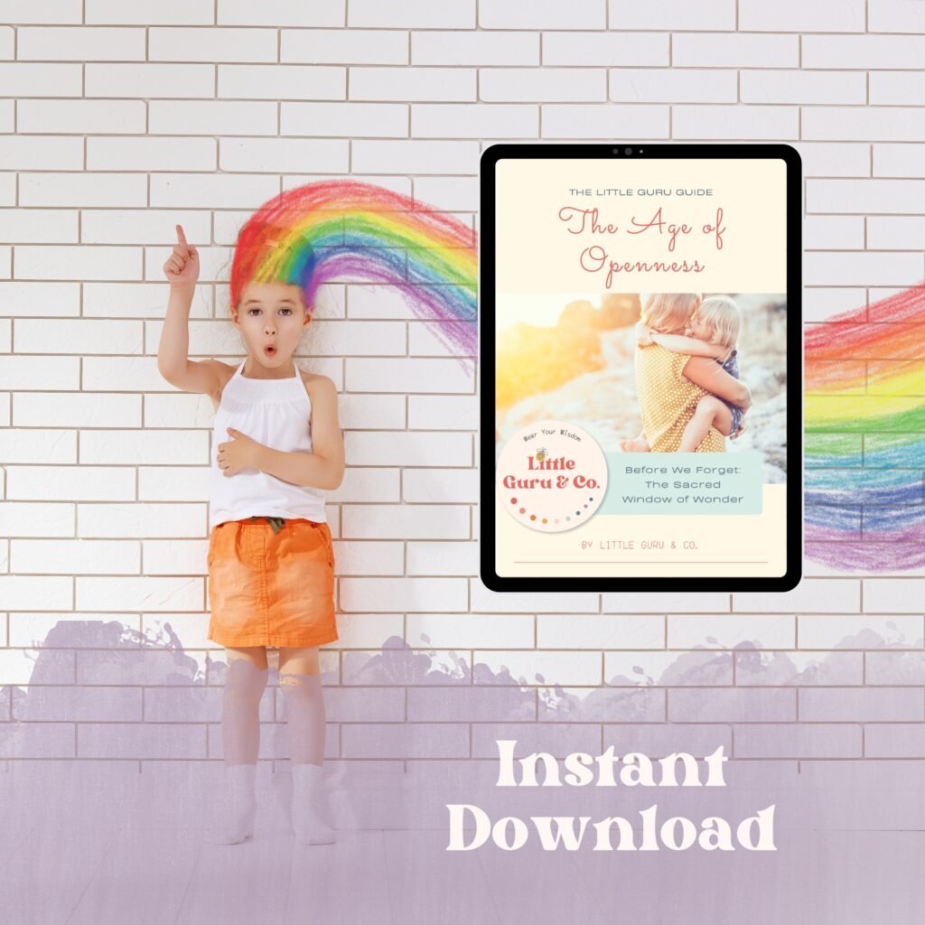 Tablet mockup of digital guide The Age of Openness by Little Guru & Co.