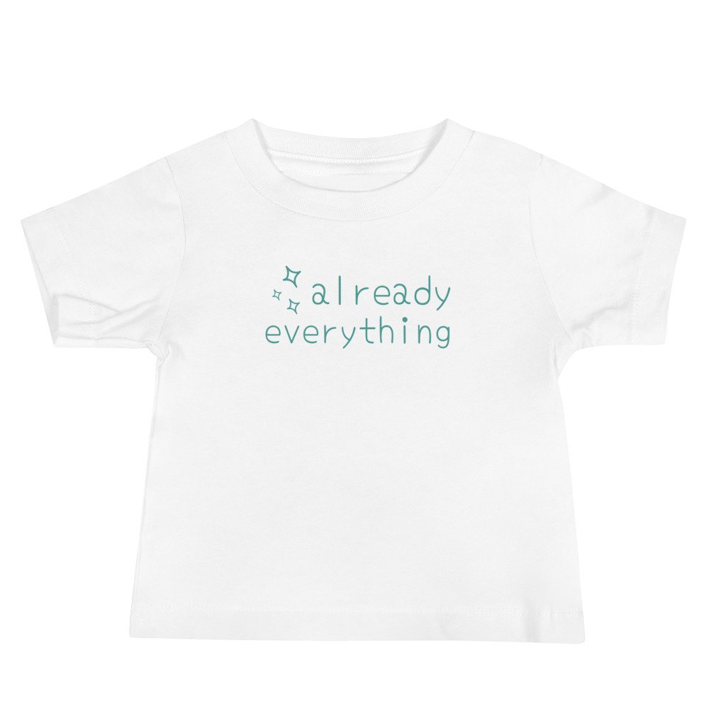 Airlume 100% Cotton Baby Tee – Already Everything Already Everything in Stargazer 100% Airlume Cotton Baby Tee by Little Guru & Co.